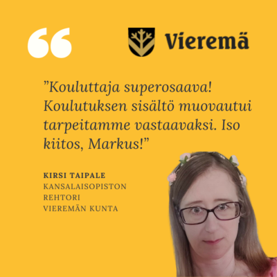 kirsi referenssi