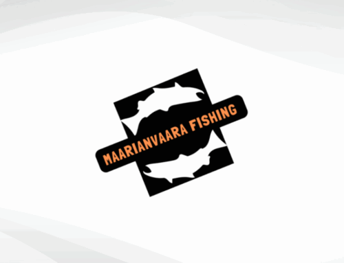 Maarianvaara Fishing verkkosivusto ja logo